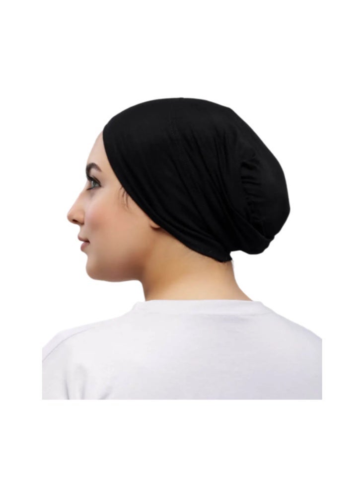 بندانة حجاب سوري بلمسة قطنية ناعمة - متعددة الألوان - Image 3